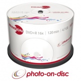 DVD+R 4,7GB 16fach 120min bedruckbare Oberfläche