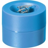 Klammerspender magnetisch rund hellblau inkl. 15 K