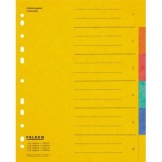 Ordnerregister A4, Überbreite blanko Colorspankart