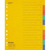 Ordnerregister A4, Überbreite blanko Colorspankart