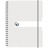 Collegeblock to go A4 kariert 80g 80Blatt transp.