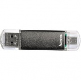 Speicherstick USB 2.0 Laeta Twin 64GB 10MB/s grau