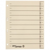 Trennblatt A4 chamois geöst 200g, 100 St/Pg