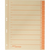 Trennblatt A4 chamois/orange RC, 100 Stück