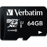 Speicherkarte microSDXC 64GB Class10 inkl. Adapter