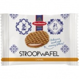 Waffeln mit Karamellfüllung einzeln verpackt