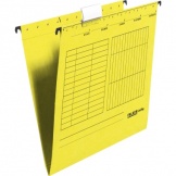 Hängemappe UniReg A4 gelb seitlich offen mit