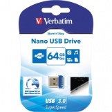 Speicherstick USB 3.0 Nano 64GB blau