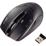 Mouse wireless Milano optisch schwarz USB