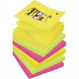 Haftnotiz Post-it Super Sticky 76x76mm 3Farben