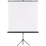 Stativleinwand X-tra!Line 180x180cm Dreibeinstativ