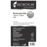 Wochenplan Midi 2018 Chronoplan 1W/2S