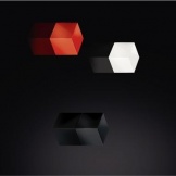 Magnetwürfel Cube-Design 11x11x11mm schwarz, rot,