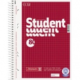 Brunnen Collegeblock A5 Student RC kariert Rand 28