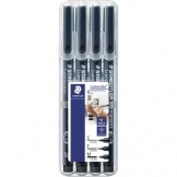 Staedtler 319SFM Folienstift sortiert sw VE4