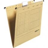 Hängemappe UniReg A4 braun seitlich offen mit Orga