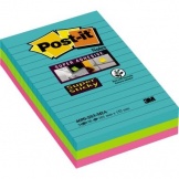 Haftnotiz Post-it SuperSticky 101x152mm Miami (tür