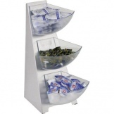 Portionsspender 19 x 41 x 24 cm (BxHxT) Edelstahl/