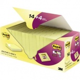 Haftnotiz Notes Post-it® 76 x 76 mm inkl. 4 x 90 B