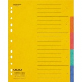 Ordnerregister A4, Überbreite blanko Colorspankart