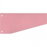 Trennstreifen Trapez 24 x 10,5/6 cm rot 100 St./Pc