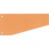 Trennstreifen Trapez 24 x 10,5/6 cm orange 100 St.