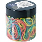 Gummiring 65mm Kautschuk farbig sortiert 100 g/Pck