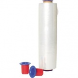 Gleithülse Stretchfolie 5cm Kunststoff blau/rt VE2
