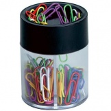 Klammernspender rund 58x72mm magnetisch Kunststoff