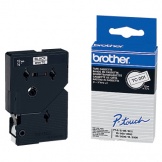 Schriftband TC201 12mm schw a. weiß