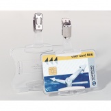 Namensschild Betriebsausweis Clip 54x85mm 25 St/Pg