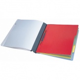 Orga-Hefter Divisoflex A4 blau 5farbige Tabs