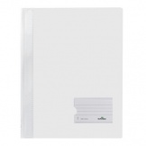 Schnellhefter Duralux A4 weiß blickdicht