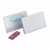 Namensschild Doppelmagnet 40x75mm quer 25St/Pg