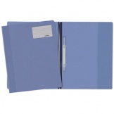 Schnellhefter A4/überbr. blau