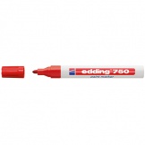 Lackmarker Edding 750 2-4mm rot permanent