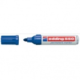 Marker Edding 550 3-4mm blau permanent nachfüllbar