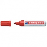 Marker Edding 550 3-4mm rot permanent nachfüllbar