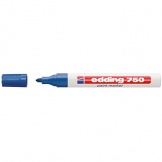 Lackmarker Edding 750 2-4mm blau permanent
