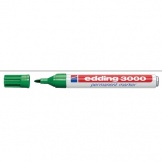 Marker Edding 3000 1,5-3mm grün permanent