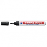 Marker Edding 3000 1,5-3mm schwarz permanent