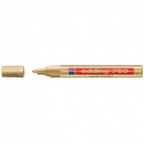 Lackmarker Edding 750 2-4mm gold permanent