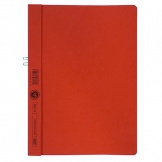 Klemmhandmappe A4 Karton ohne Vorderdeckel, rot