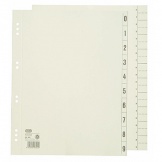 Trennblatt A4 chamois 2seitig bedruckt RC 100 St