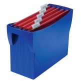 Hängemappenbox SWING blau ohne Deckel