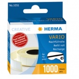 Etikett fixVario doppelseitig Nachfüllpack 1000St