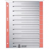 Trennblatt A4 grau/rot RC 100 Stück