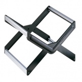 Hängekorb 355x255x310mm grau leer Kunststoff