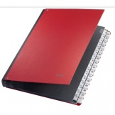 Pultordner A4 rot 1-31 31 Fächer PP-Folie