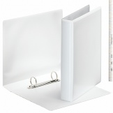 Präsentationsringbuch A4 weiß 2Ringe/30mm